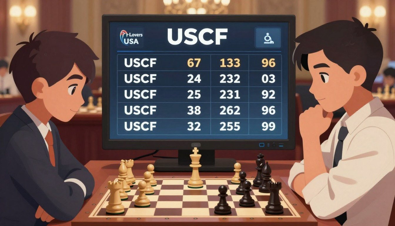 How USCF Ratings Work: A Simple Guide for New Chess Players